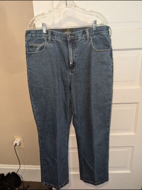 RedHead Men's Dark Blue Straight Jeans